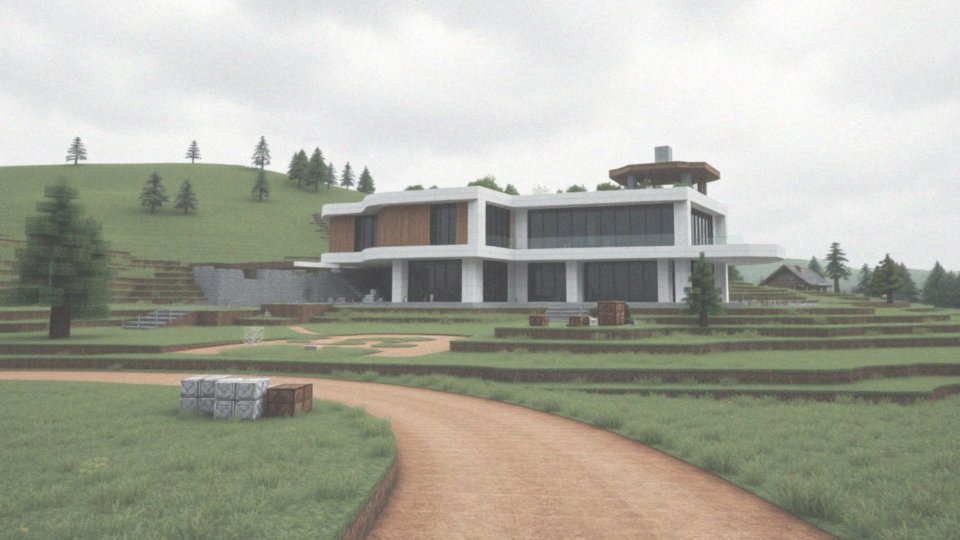 Dlaczego ogromna willa jest największa w Minecraft?