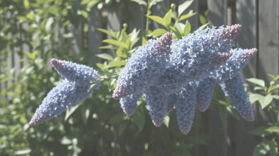 Jakie są cechy kwiatów budlei Nanho Blue?