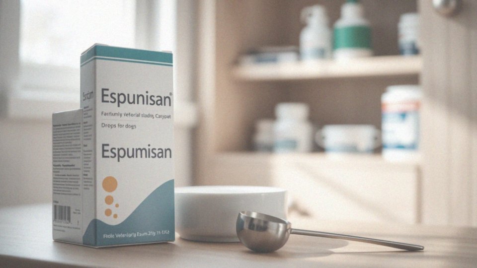 Jakie są potencjalne skutki uboczne stosowania espumisan u psa?