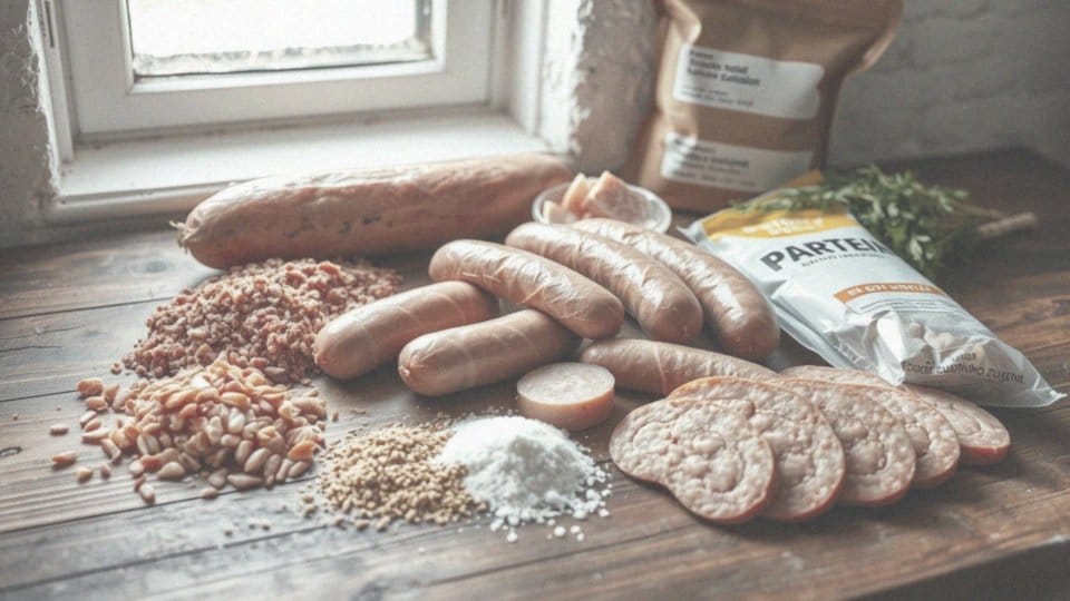 Jakie składniki znajdują się w parówkach?