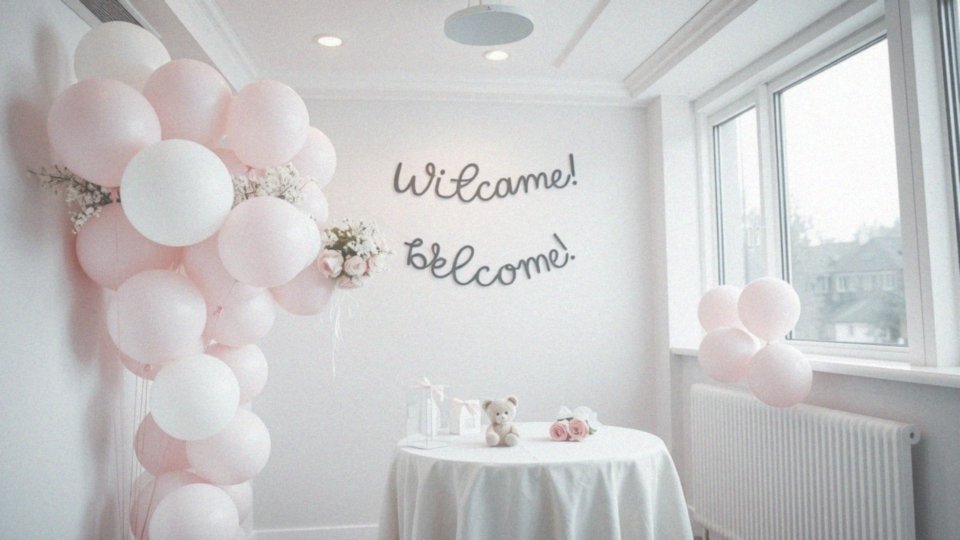 Jakie dekoracje wybrać na baby shower?