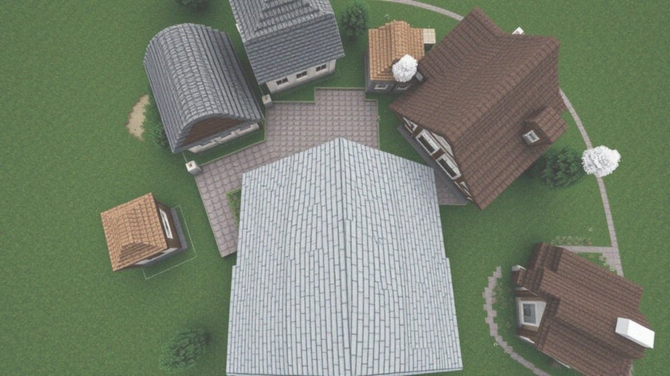 Jakie są różne typy dachów, które można zbudować w Minecraft?