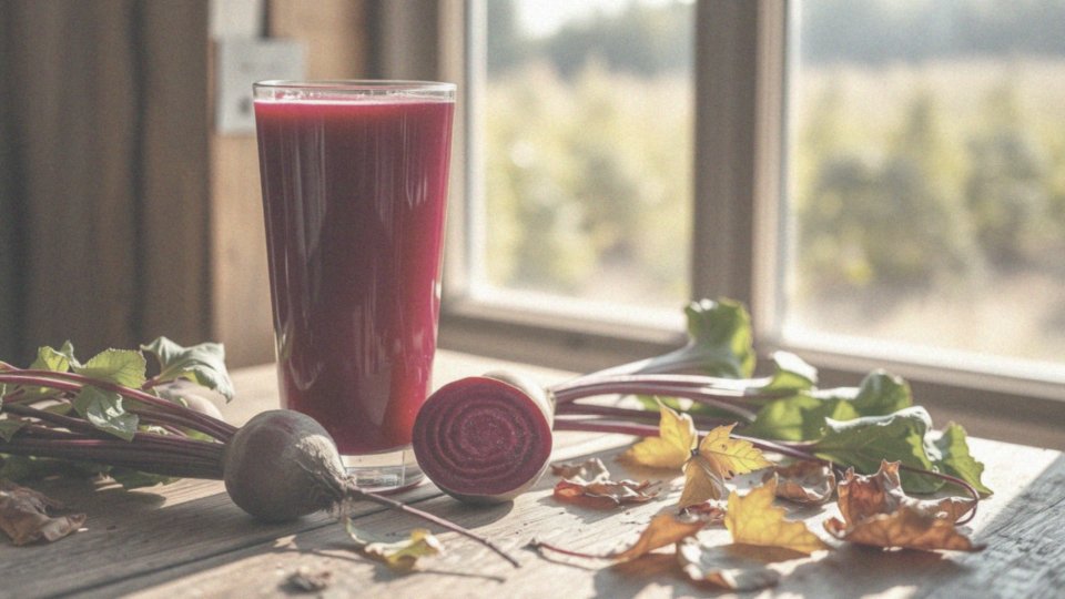 Jak sok z buraka pomaga w walce z anemią?