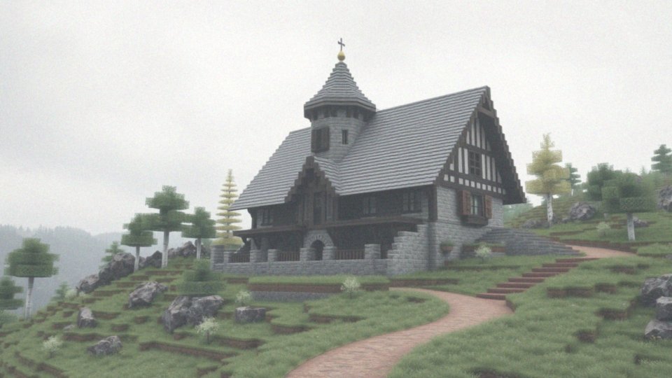Co to jest projekt średniowiecznego domu w Minecraft?